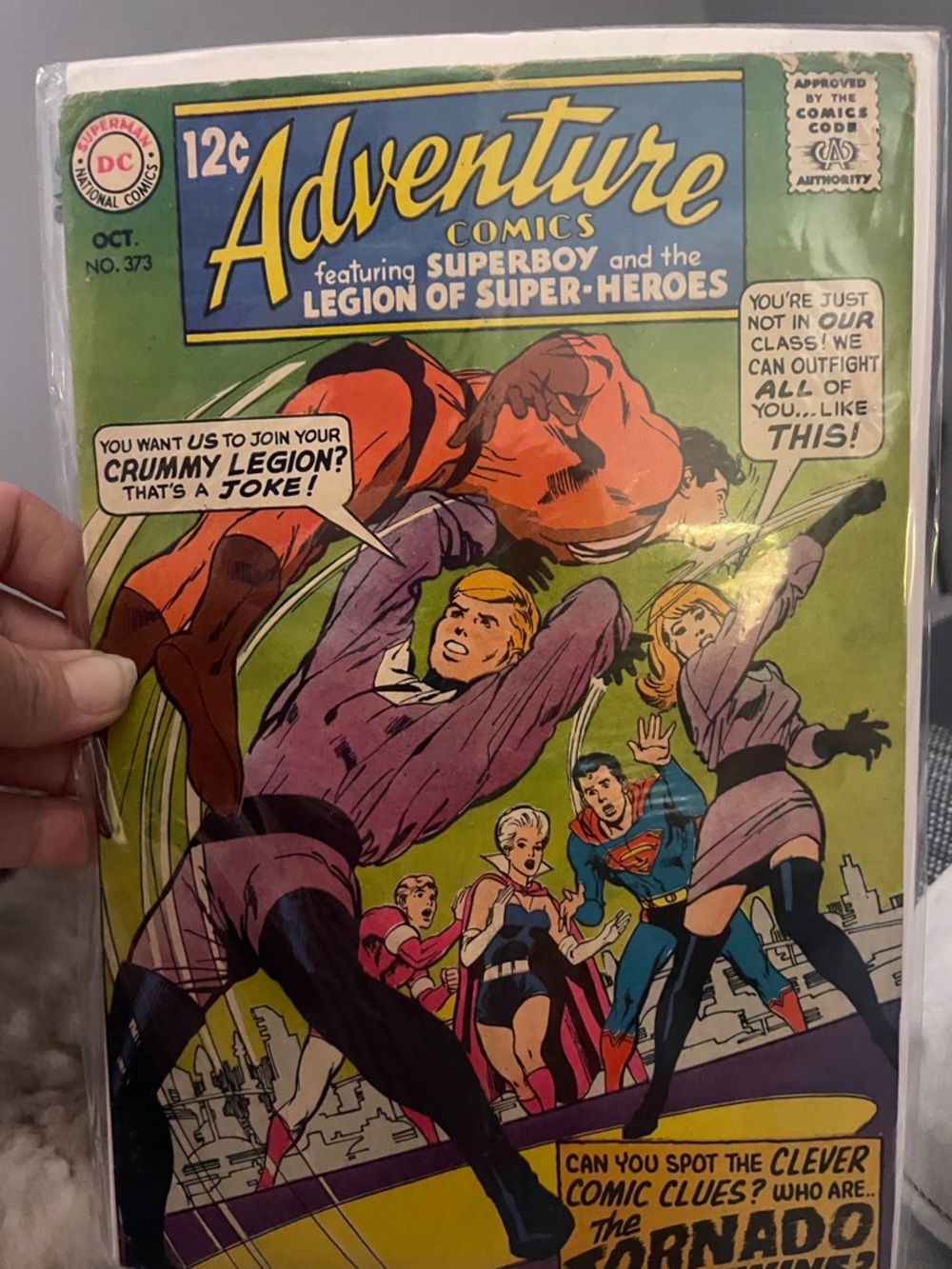 ADVENTURE COMICS #373 © 1968 DC Comics